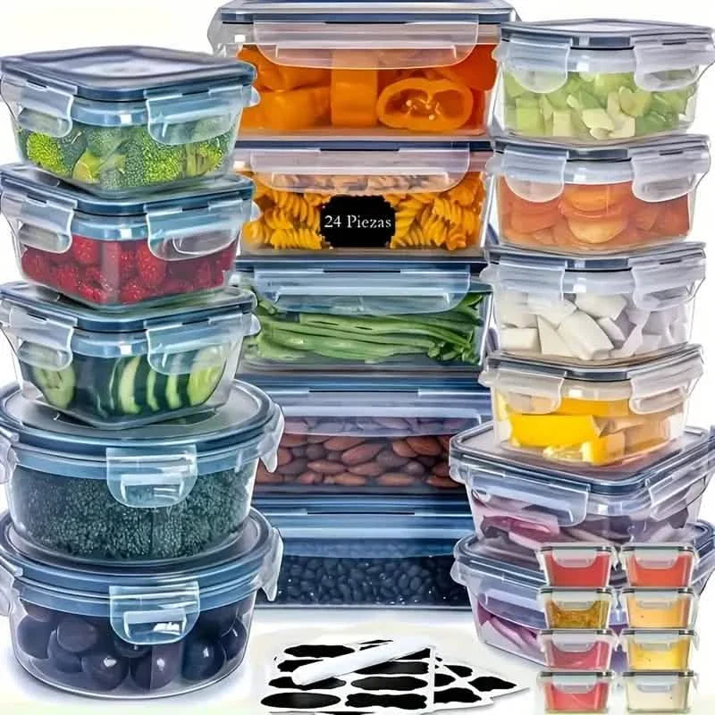 48-Piece Food Storage Container Set