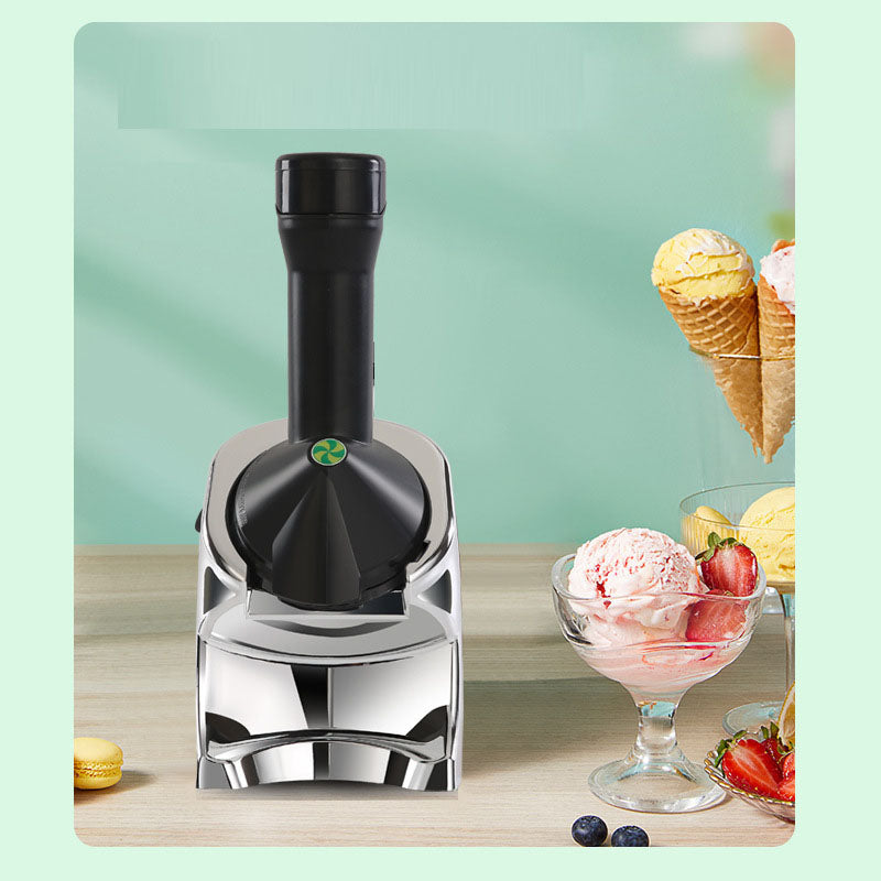 Compact Fruit Ice Cream Machine, Red