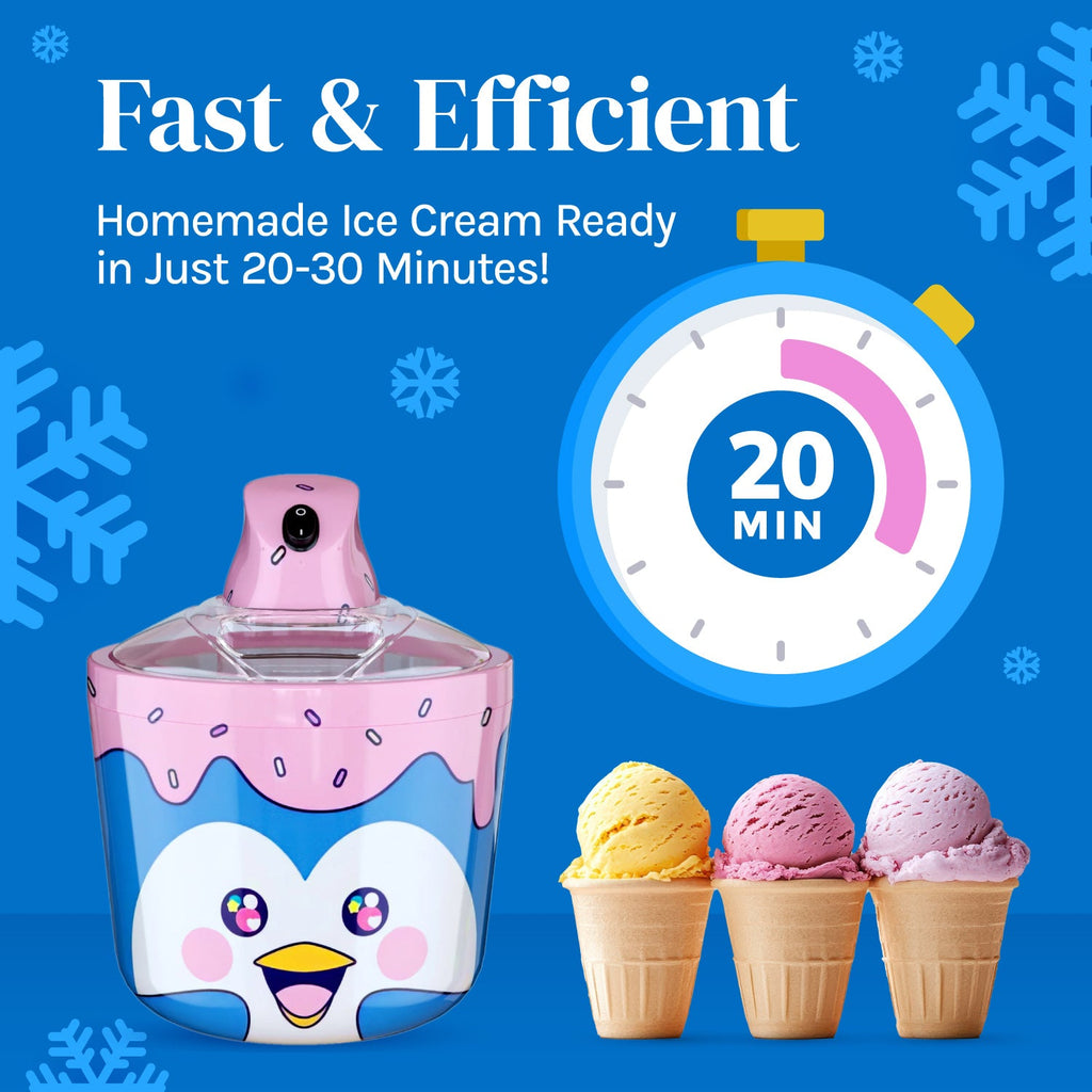 Kids' Electric Ice Cream Maker, 1.2 Qt