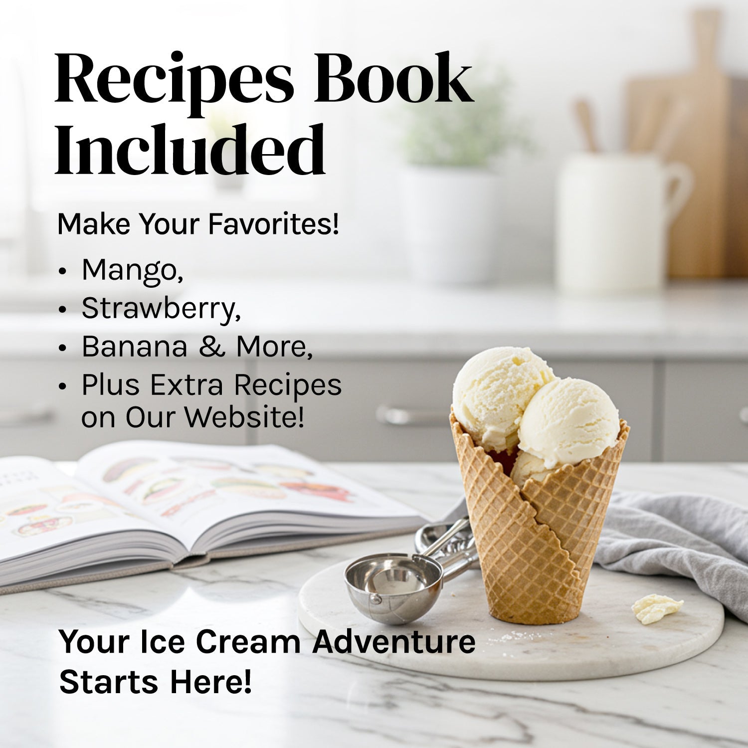 Kids' Electric Ice Cream Maker, 1.2 Qt