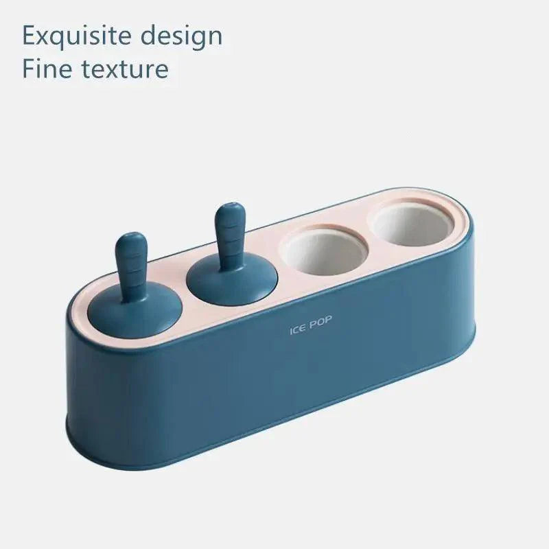 Silicone Popsicle Molds, 4-Cavity